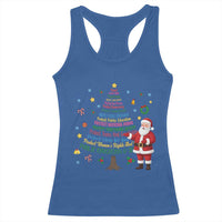 Pro Democracy Activist Christmas Tree Racerback Tank Top Human Rights Xmas Gift - Wonder Print Shop