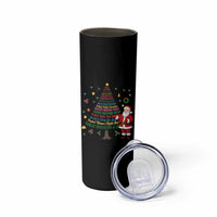 Pro Democracy Activist Christmas Tree Skinny Tumbler Human Rights Xmas Gift - Wonder Print Shop