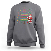 Pro Democracy Activist Christmas Tree Sweatshirt Human Rights Xmas Gift - Wonder Print Shop