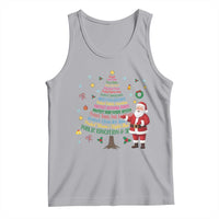 Pro Democracy Activist Christmas Tree Tank Top Human Rights Xmas Gift - Wonder Print Shop