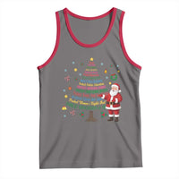 Pro Democracy Activist Christmas Tree Tank Top Human Rights Xmas Gift - Wonder Print Shop