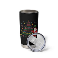 Pro Democracy Activist Christmas Tree Tumbler Cup Human Rights Xmas Gift - Wonder Print Shop