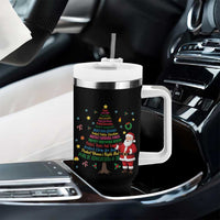 Pro Democracy Activist Christmas Tree Tumbler With Handle Human Rights Xmas Gift - Wonder Print Shop