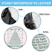 Ugly Activist Christmas Tree Spare Tire Cover Human Rights Xmas Gift - Wonder Print Shop