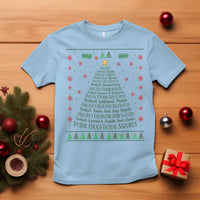 Ugly Activist Christmas Tree T Shirt Human Rights Xmas Gift - Wonder Print Shop