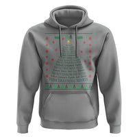 Ugly Activist Christmas Tree Hoodie Human Rights Xmas Gift - Wonder Print Shop