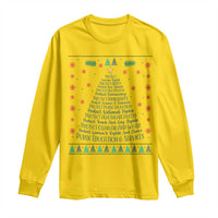 Ugly Activist Christmas Tree Long Sleeve Shirt Human Rights Xmas Gift - Wonder Print Shop
