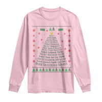 Ugly Activist Christmas Tree Long Sleeve Shirt Human Rights Xmas Gift - Wonder Print Shop
