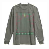 Ugly Activist Christmas Tree Long Sleeve Shirt Human Rights Xmas Gift - Wonder Print Shop
