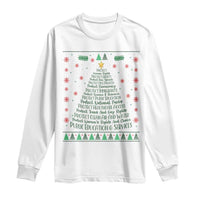 Ugly Activist Christmas Tree Long Sleeve Shirt Human Rights Xmas Gift - Wonder Print Shop