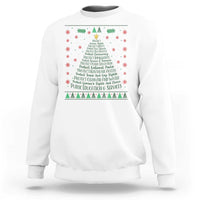 Ugly Activist Christmas Tree Sweatshirt Human Rights Xmas Gift - Wonder Print Shop