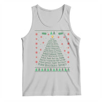 Ugly Activist Christmas Tree Tank Top Human Rights Xmas Gift - Wonder Print Shop