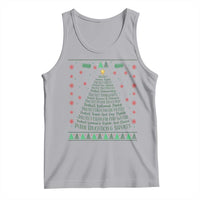 Ugly Activist Christmas Tree Tank Top Human Rights Xmas Gift - Wonder Print Shop