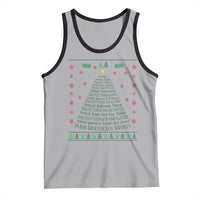 Ugly Activist Christmas Tree Tank Top Human Rights Xmas Gift - Wonder Print Shop
