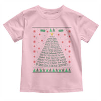 Ugly Activist Christmas Tree Toddler T Shirt Human Rights Xmas Gift - Wonder Print Shop