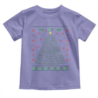 Ugly Activist Christmas Tree Toddler T Shirt Human Rights Xmas Gift - Wonder Print Shop