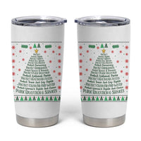 Ugly Activist Christmas Tree Tumbler Cup Human Rights Xmas Gift - Wonder Print Shop
