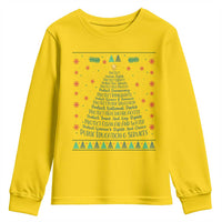 Ugly Activist Christmas Tree Youth Sweatshirt Human Rights Xmas Gift - Wonder Print Shop
