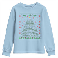 Ugly Activist Christmas Tree Youth Sweatshirt Human Rights Xmas Gift - Wonder Print Shop