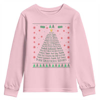 Ugly Activist Christmas Tree Youth Sweatshirt Human Rights Xmas Gift - Wonder Print Shop