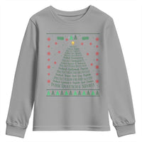 Ugly Activist Christmas Tree Youth Sweatshirt Human Rights Xmas Gift - Wonder Print Shop
