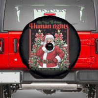 Christmas Gift Spare Tire Cover Be Nice To Your Human Rights Lawyer Santa Is Watching - Wonder Print Shop