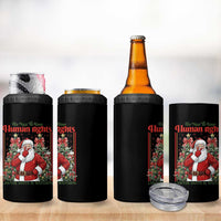 Christmas Gift 4 in 1 Can Cooler Tumbler Be Nice To Your Human Rights Lawyer Santa Is Watching - Wonder Print Shop