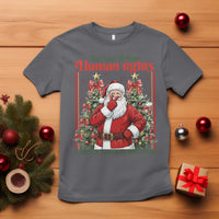 Christmas Gift T Shirt Be Nice To Your Human Rights Lawyer Santa Is Watching - Wonder Print Shop
