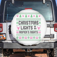 Christmas Lights And Womens Rights Spare Tire Cover Equality Feminist Gift - Wonder Print Shop