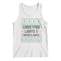 Christmas Lights And Womens Rights Tank Top Equality Feminist Gift - Wonder Print Shop
