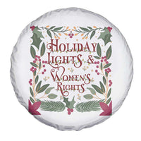 Holiday Lights Womens Rights Supporter Spare Tire Cover Feminist Activist Christmas Gift - Wonder Print Shop