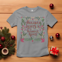 Holiday Lights Womens Rights Supporter T Shirt Feminist Activist Christmas Gift - Wonder Print Shop
