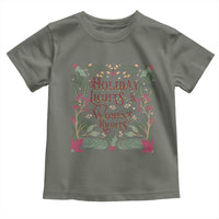 Holiday Lights Womens Rights Supporter Toddler T Shirt Feminist Activist Christmas Gift - Wonder Print Shop