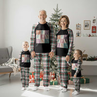 Tennis Lover Colorful Pastel Grid Sports Fan Gift Plaid Pajama Set - Wonder Print Shop