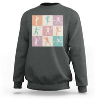 Tennis Lover Colorful Pastel Grid Sports Fan Gift Sweatshirt - Wonder Print Shop