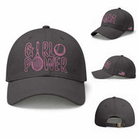Girl Power Tennis Gift Baseball Cap Feminist Sports Gift