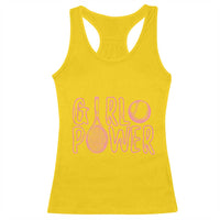 Girl Power Tennis Gift Racerback Tank Top Feminist Sports Gift - Wonder Print Shop