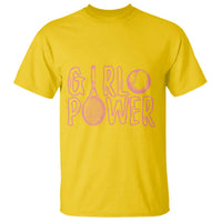 Girl Power Tennis Gift T Shirt Feminist Sports Gift - Wonder Print Shop