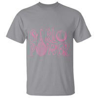 Girl Power Tennis Gift T Shirt Feminist Sports Gift - Wonder Print Shop