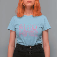 Girl Power Tennis Gift T Shirt For Women Feminist Sports Gift - Wonder Print Shop