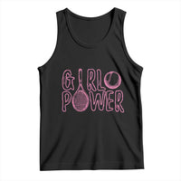 Girl Power Tennis Gift Tank Top Feminist Sports Gift - Wonder Print Shop