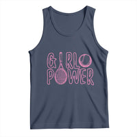 Girl Power Tennis Gift Tank Top Feminist Sports Gift - Wonder Print Shop