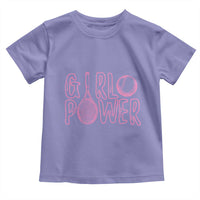 Girl Power Tennis Gift Toddler T Shirt Feminist Sports Gift - Wonder Print Shop