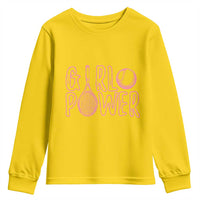 Girl Power Tennis Gift Youth Sweatshirt Feminist Sports Gift - Wonder Print Shop