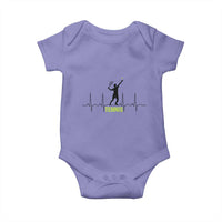Tennis Lover Heartbeat Baby Onesie Sports Player Gift - Wonder Print Shop