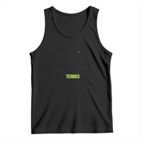Tennis Lover Heartbeat Tank Top Sports Player Gift - Wonder Print Shop