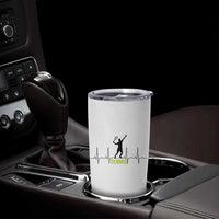 Tennis Lover Heartbeat Tumbler Cup Sports Player Gift - Wonder Print Shop
