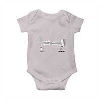 Funny Pickleball Tennis Racket Baby Onesie I Am Your Pickle Father - Wonder Print Shop