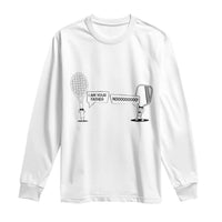 Funny Pickleball Tennis Racket Long Sleeve Shirt I Am Your Pickle Father - Wonder Print Shop