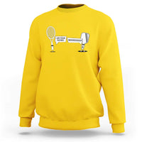 Funny Pickleball Tennis Racket Sweatshirt I Am Your Pickle Father - Wonder Print Shop